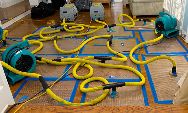 Professional Crawl Space Water Removal technician working in Oakley, CA